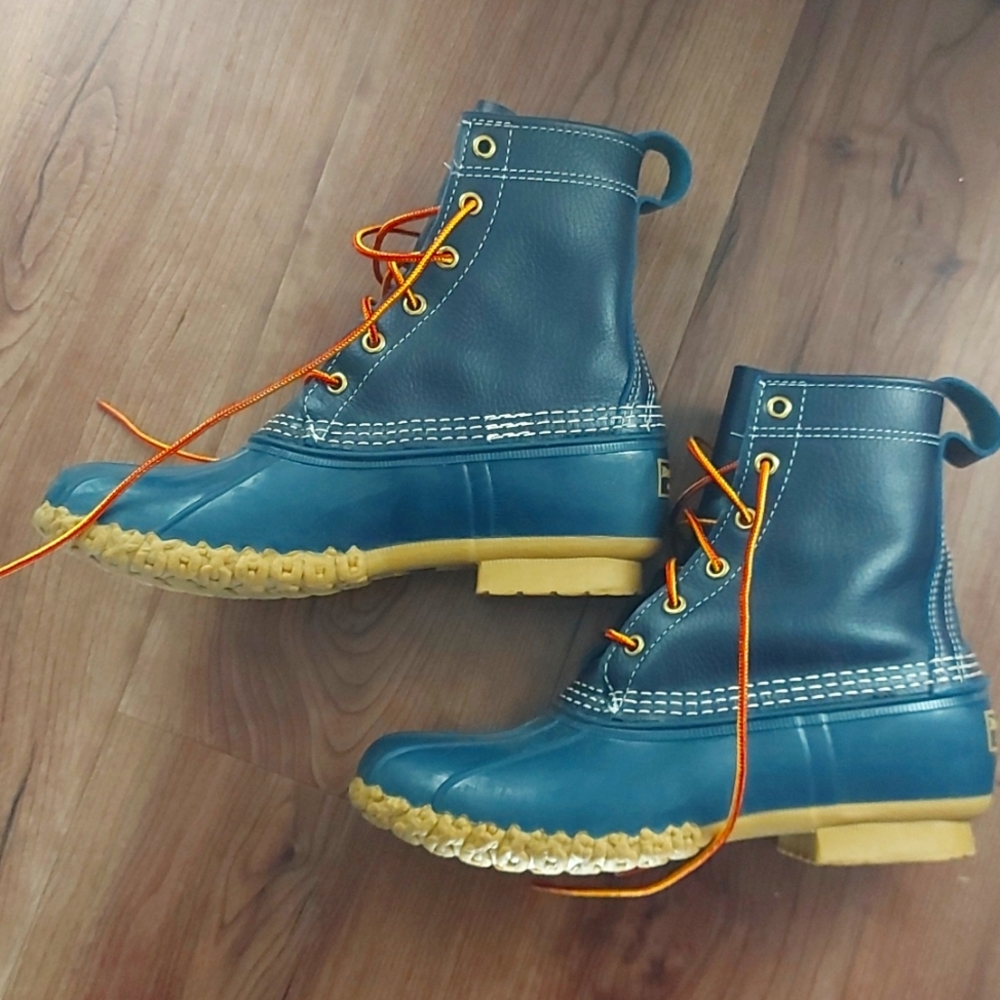 Bean Boots By L.L. Bean 7M Blue